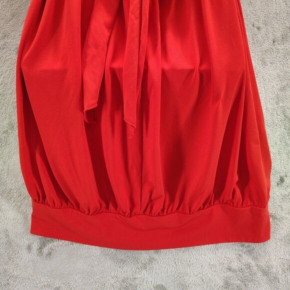 Speechless Womens Red Pleated Heart Strapless Sleeveless Mini Y2K Dress Size M - Picture 11 of 12